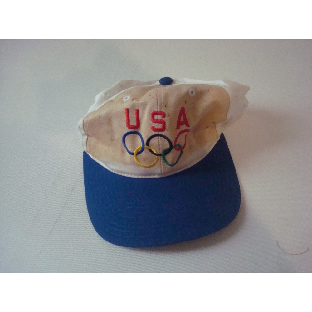 USA OLYMPICS ATLANTA SNAPBACK OLYMPIC 90S HAT CAP DEADSTOCK VINTAGE T9